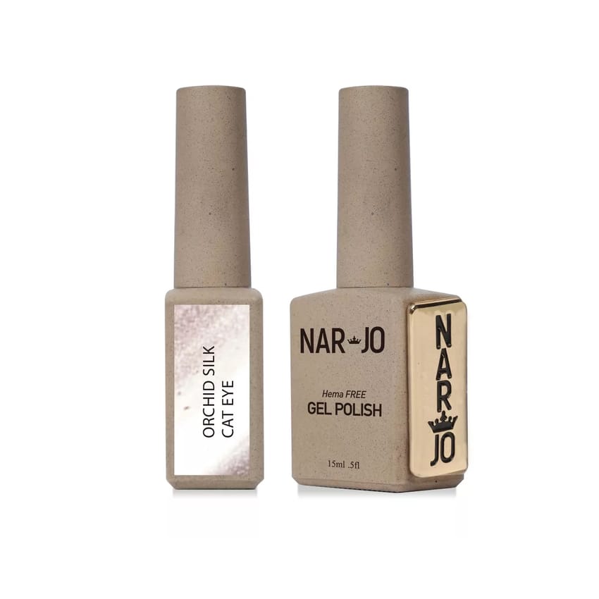 Narjo Orchid Silk Cat Eye Gel Polish – Magnetic Effect