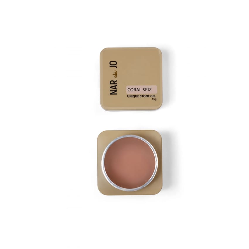 Narjo Coral Spiz Unique Stone Gel – Premium Color Gel