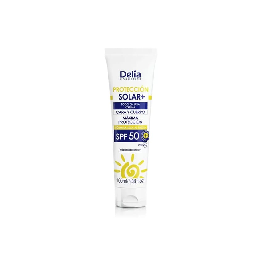 كريم حماية الوجه ديليا صن بروتيكت SPF50 – 100 مل | sun-care | delia