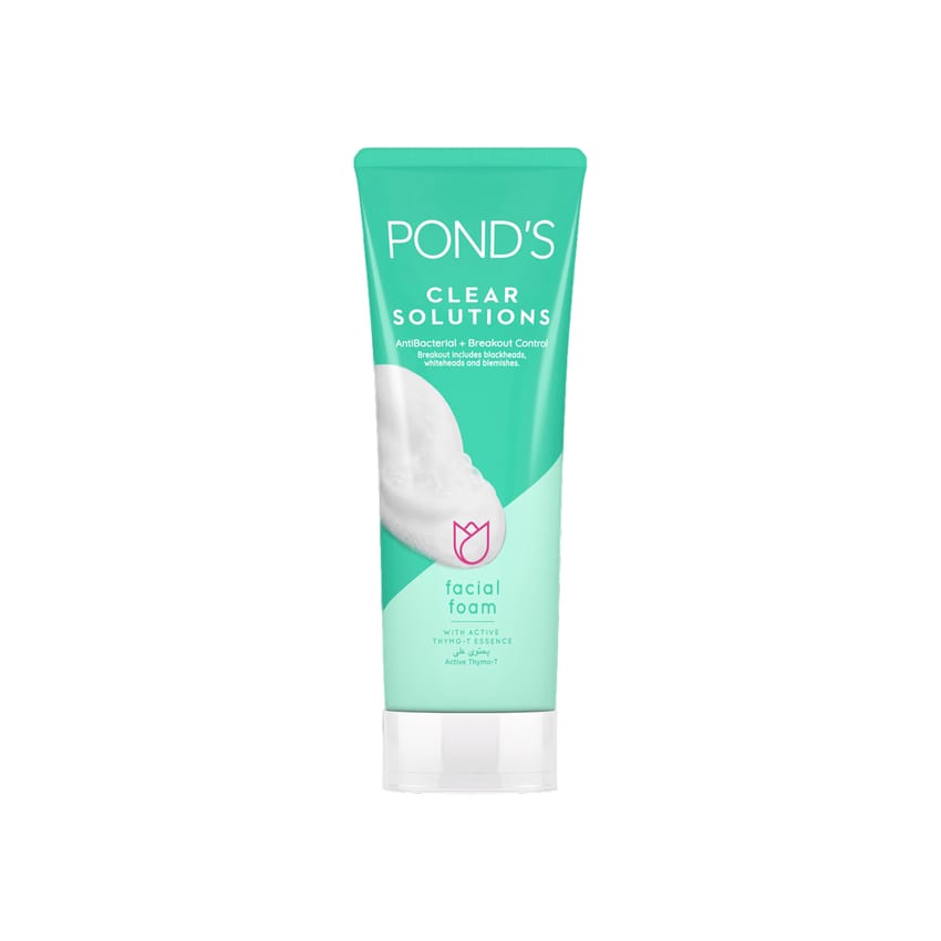 Pond’s Clear Solutions Face Wash Foam – 100ml