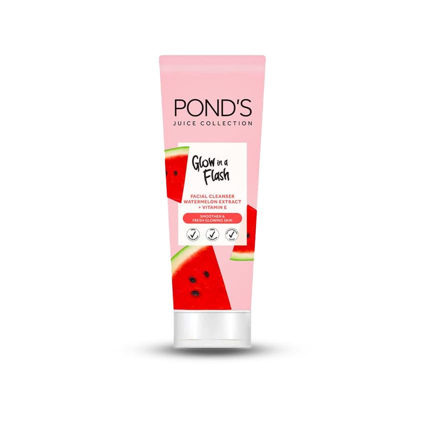 بوندز جلو إن أ فلاش غسول الوجه – 100 مل | face-wash | skin-care | ponds | face-care