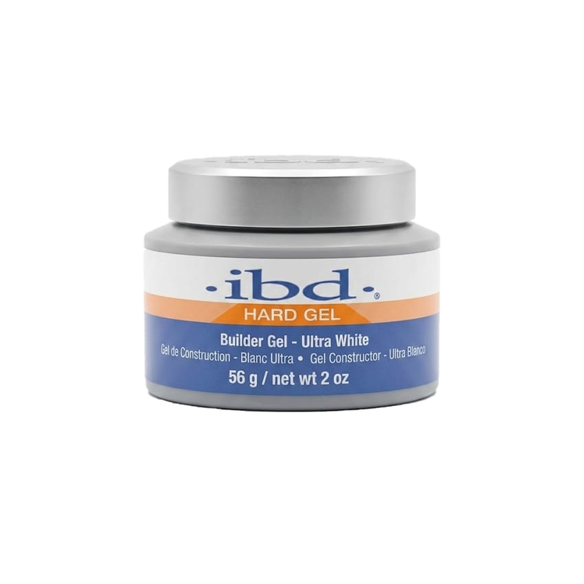بيولدر جل آي بي دي هارد جل الترا وايت – 56 جم (2 أونصة) | nail-gel | ibd