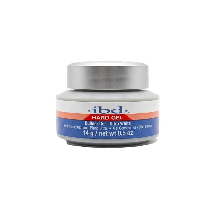 بيولدر جل آي بي دي هارد جل الترا وايت – 14 جم (0.5 أونصة) | nail-gel | ibd | nail-care