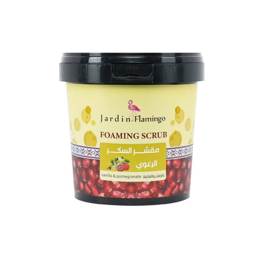 سكراب الرغوة جاردن فلامينغو بالفانيلا والرمان 500 مل | body-care | body-scrub