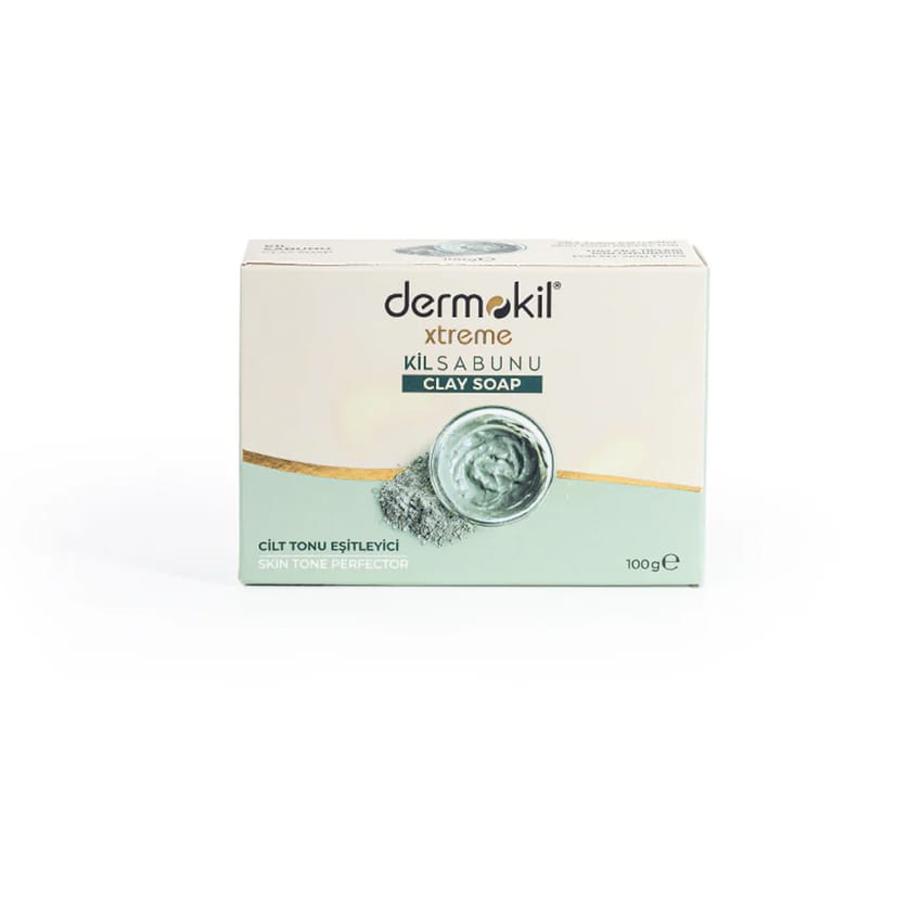 صابونة ديرموكيل الطبيعية بالعناية والطين 100 غرام | body-care | skin-care | dermokil | body-wash