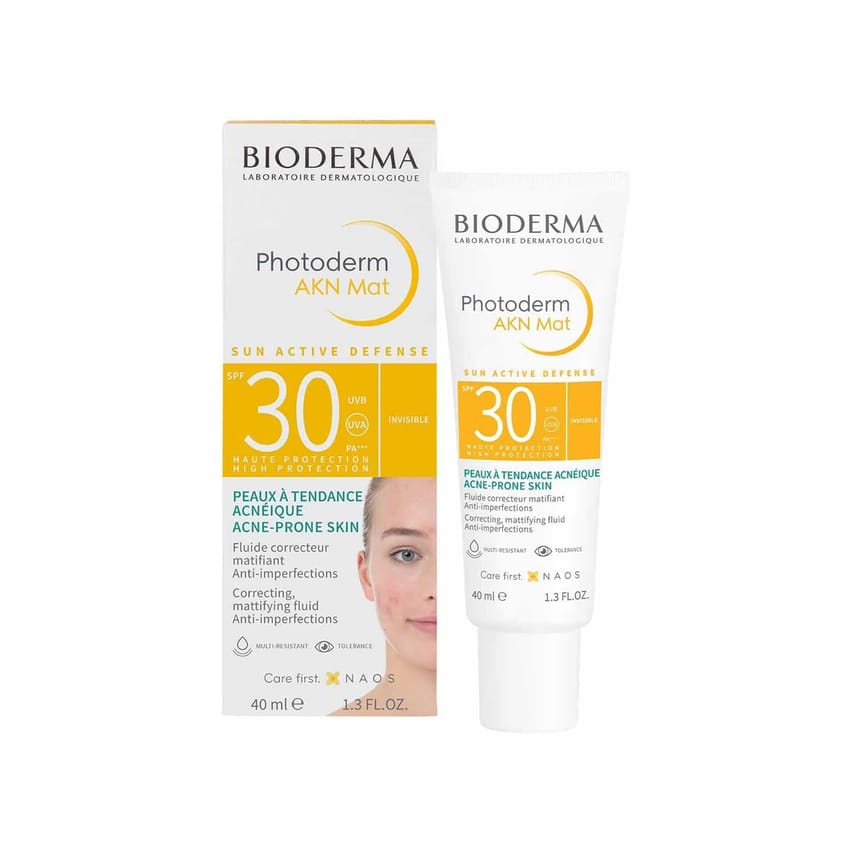 بيوديرما فوتوديرم AKN مات SPF30 فلويد مطفي للبشرة الدهنية 40 | sun-care | sun-block | skin-care | bioderma