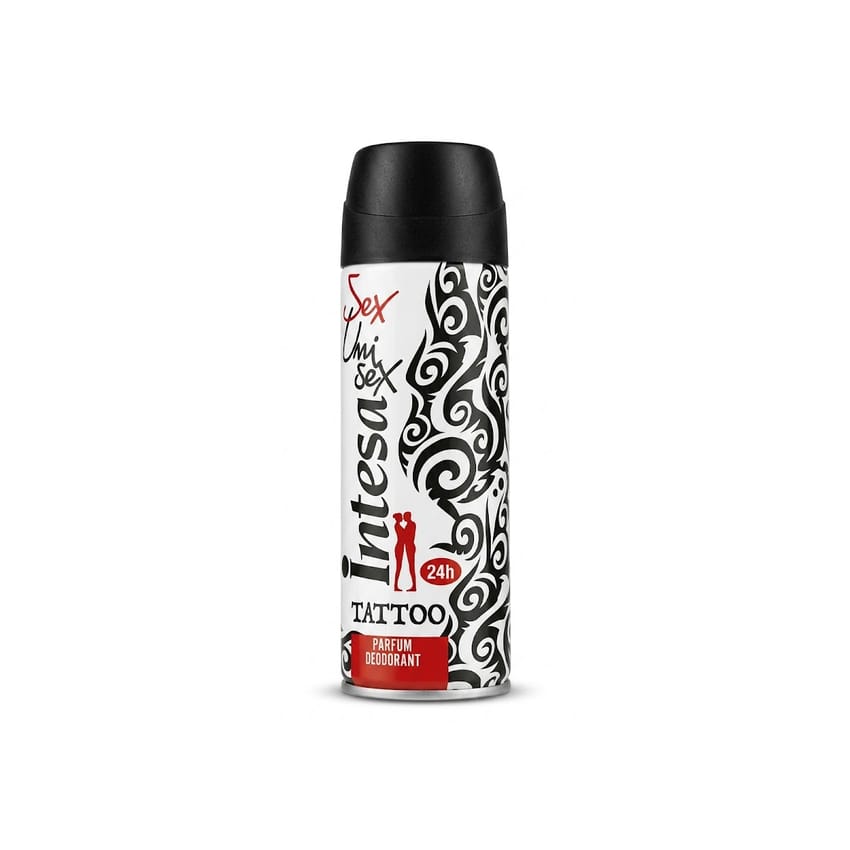 مزيل ومُعطر الجسم إنتيزا يوني سكس – إصدار تاتو (TATTOO) | deodorant