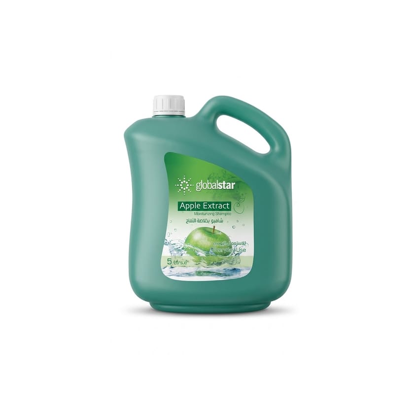 شامبو جلوبال ستار المرطب بخلاصة التفاح الأخضر – حجم عائلي 5 | shampoo-and-conditioner | hair-care
