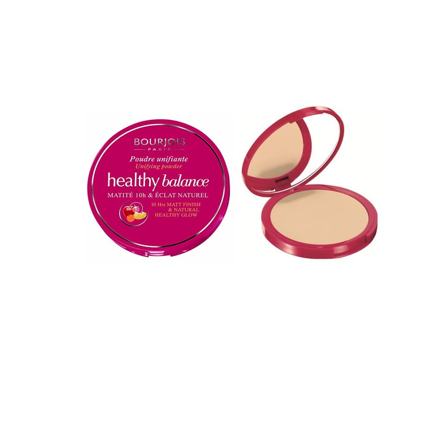 بودرة بورجواي هيلثي بالانس موحِّدة للبشرة #52 فانيلا | makeup | bourjois | compact-powder