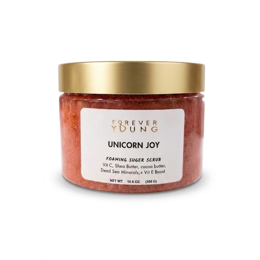 Forever Young Unicorn Joy Foaming Sugar Scrub -300 G