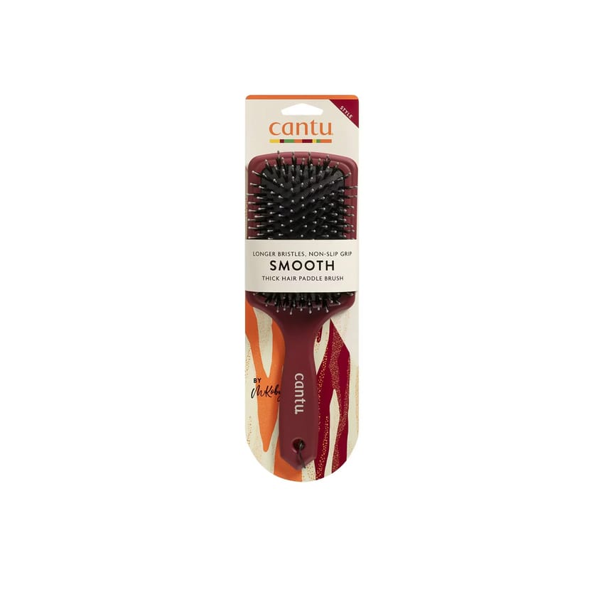 فرشاة كانتو المسطحة لتنعيم وفك تشابك الشعر الكثيف | hair-brushes | hair-tools | cantu