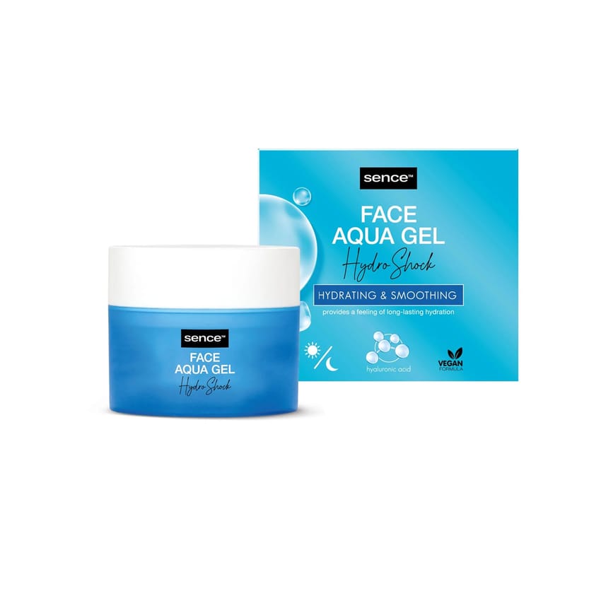 Sence Face Aqua Gel Hydro Shock 50 ml | face-moisture | face-care