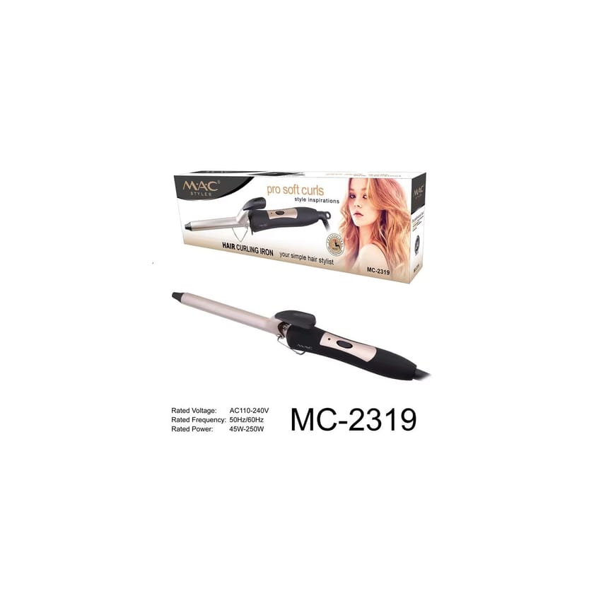 مكواة تمويج الشعر ماك ستايلر برو سوفت كيرلز 2319 | electronics | mac