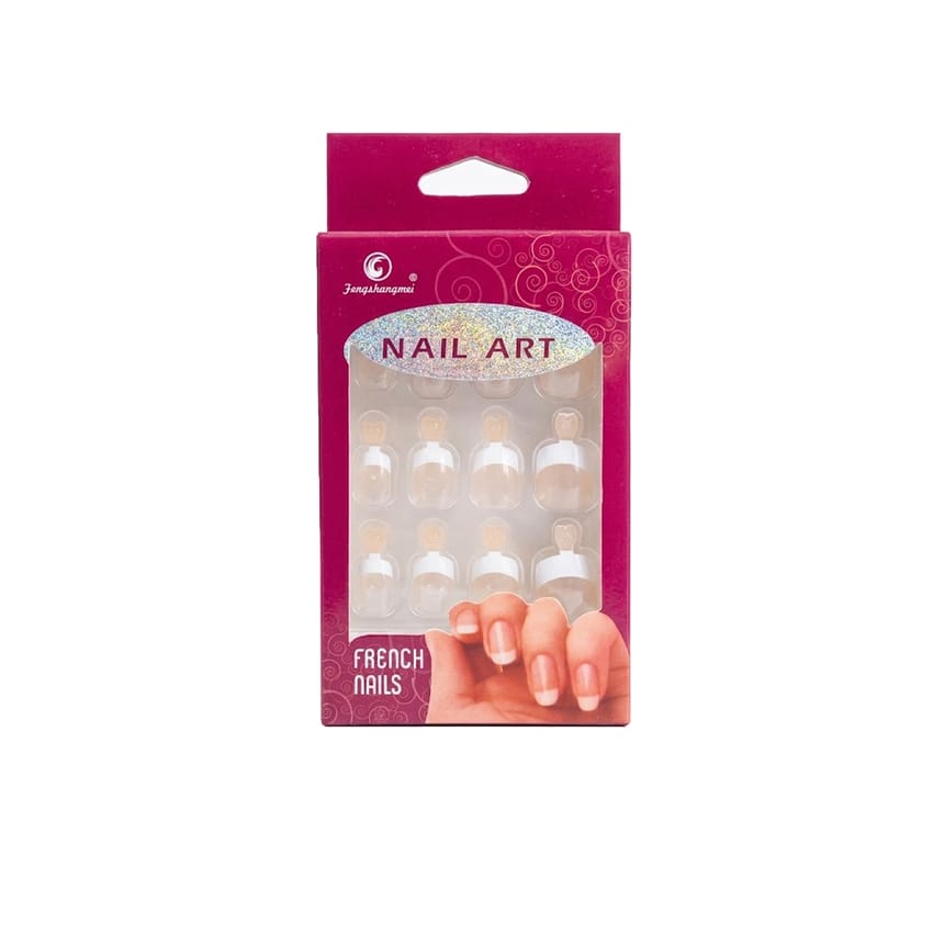 Fengshangmei Self-Adhesive French Nails CLEAR