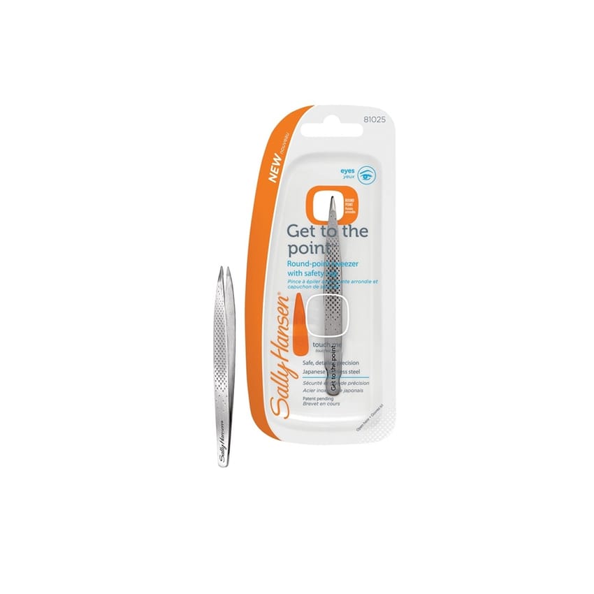 Sally Hansen Get To The Point Round Point Tip Tweezer