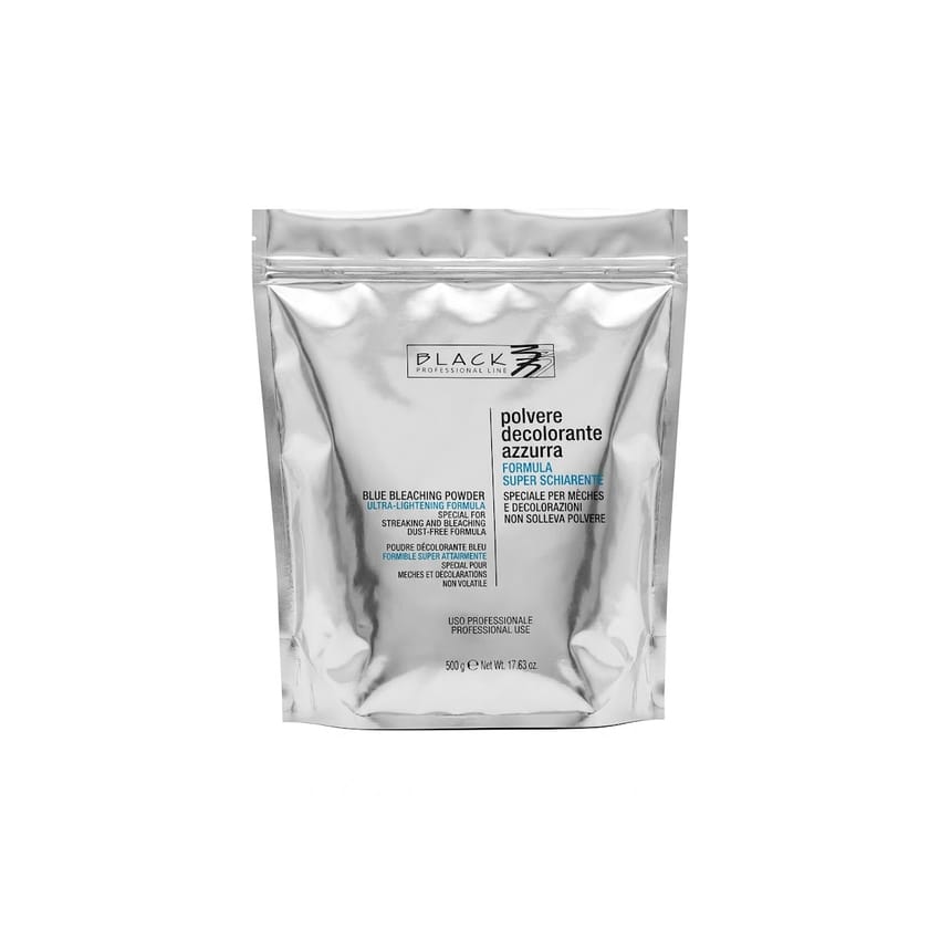 Black Professional Line Blue Bleaching Powder 500 g | bleach