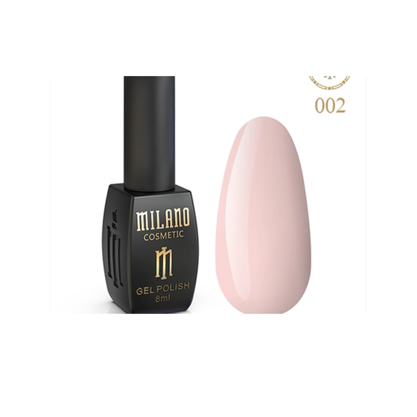 ميلانو جل طلاء أظافر رقم 002 – 8 مل | nail-gel | gel-color | milano
