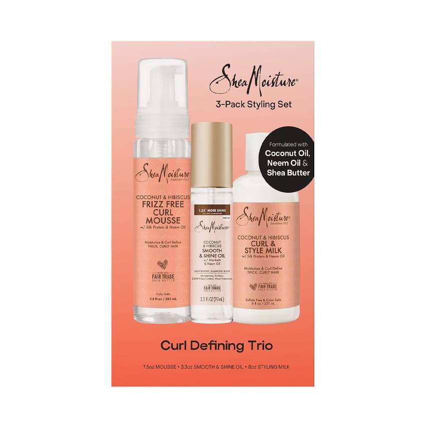 SheaMoisture Coconut & Hibiscus Curl Defining Trio