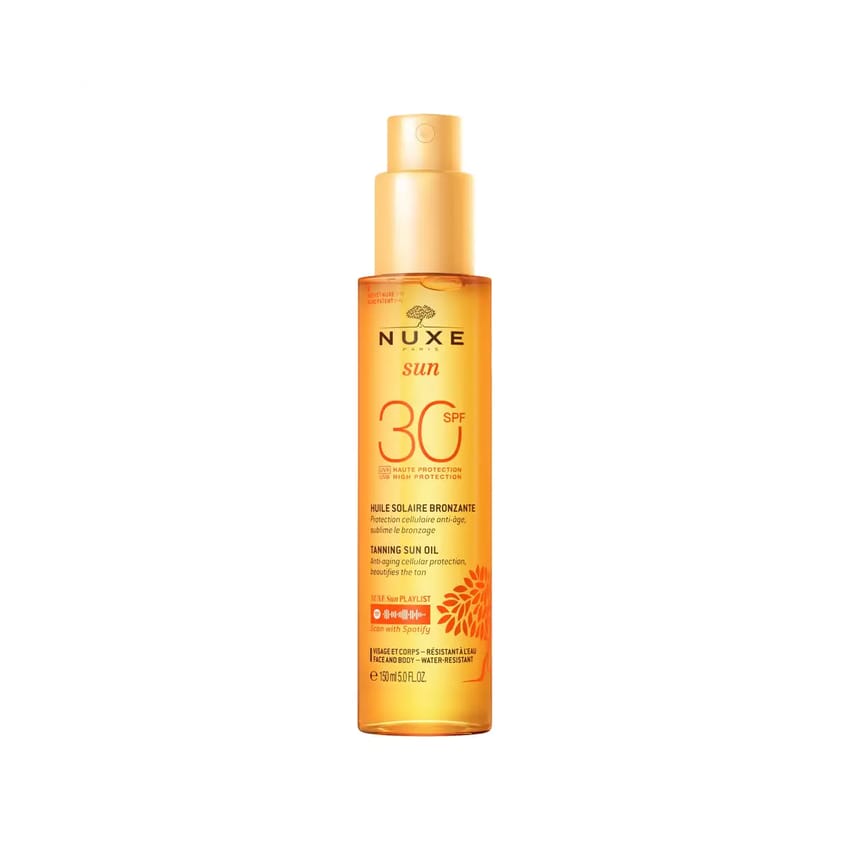 Nuxe Tanning Oil for Face & Body – 150ml | sun-care | tanning