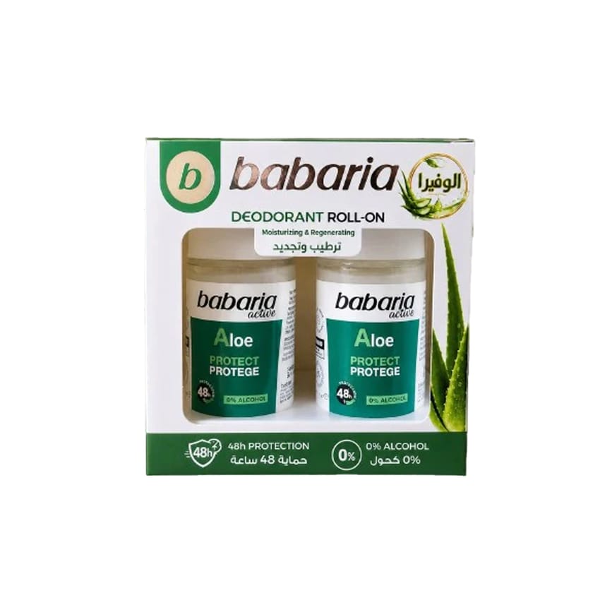 Babria Aloe Vera Roll-On Deodorant Duo Box Offer
