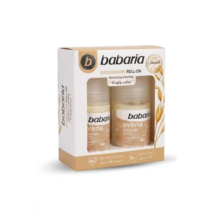 Babria Avena Roll-On Deodorant Duo Box Offer