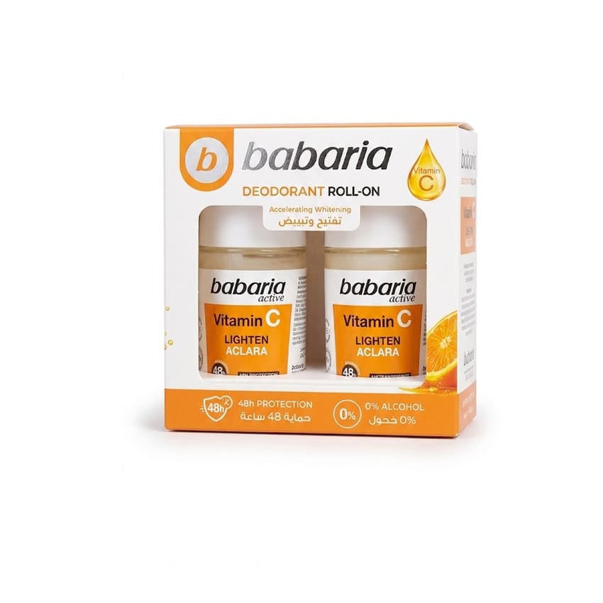 Babria Vitamin C Roll-On Deodorant Duo Box Offer