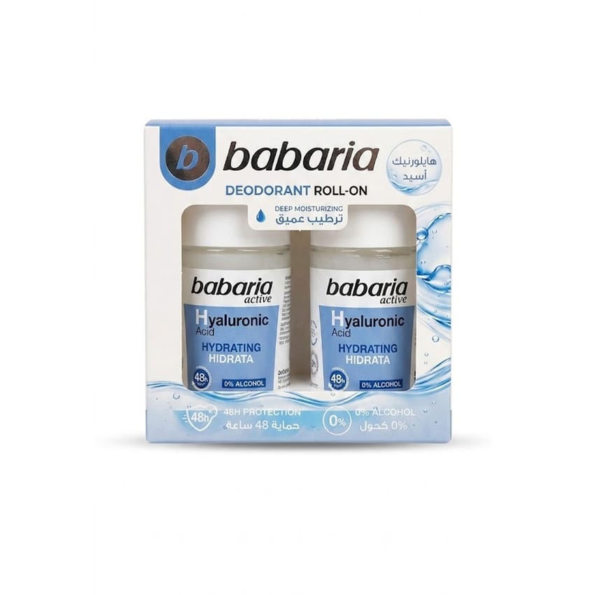 Babria Hyaluronic Roll-On Deodorant Duo Box Offer