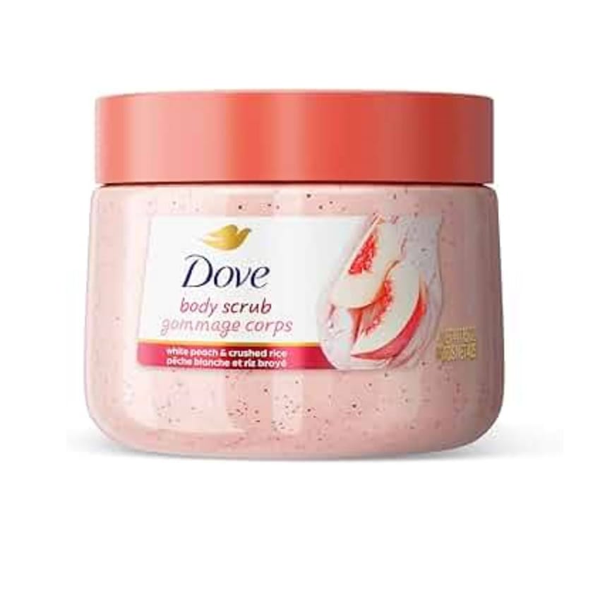 Dove Exfoliating Body Polish with Peach & Crushed Rice – 426 | body-care | body-scrub | dove