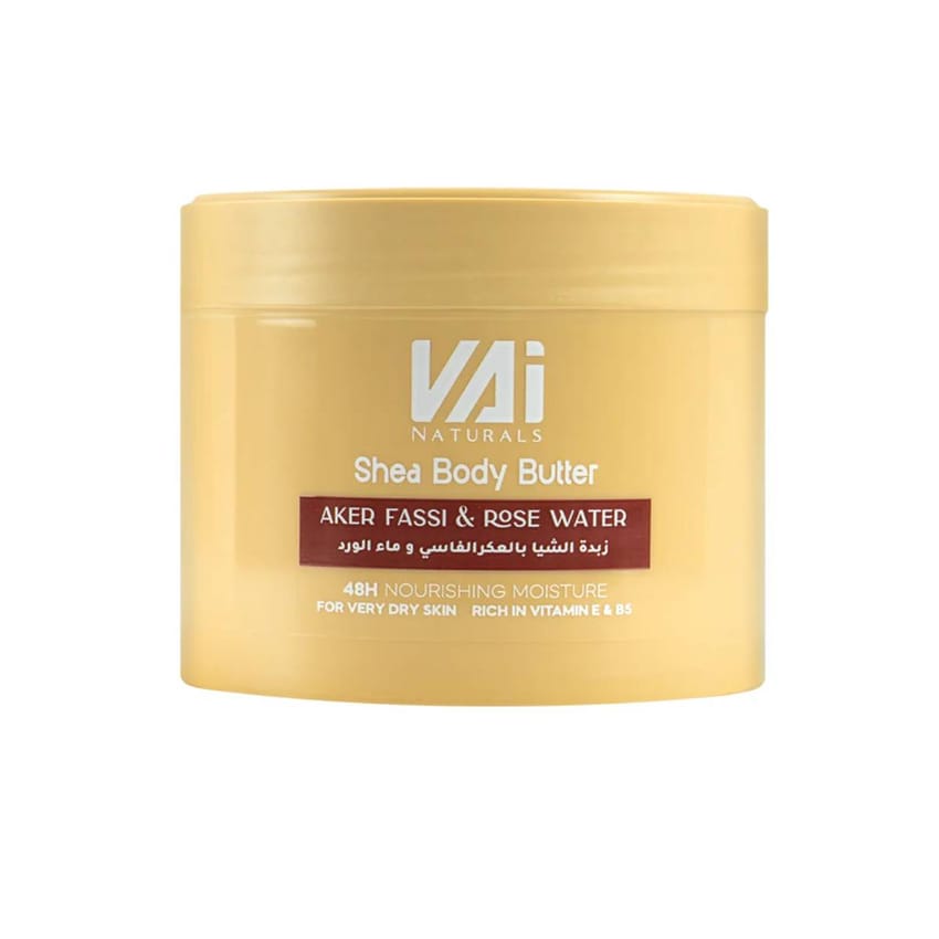 VAI Shea Body Butter Aker Fassi & Rose Water – 300ml