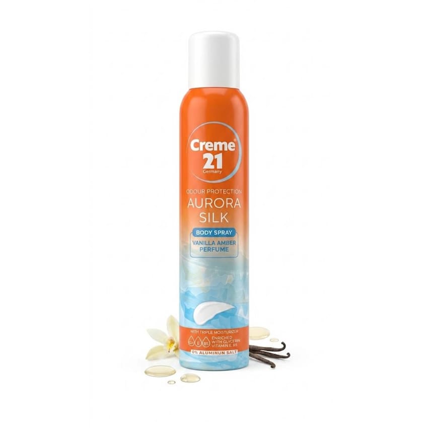 Creme 21 Vanilla Amber Perfume Body Spray – 200ml