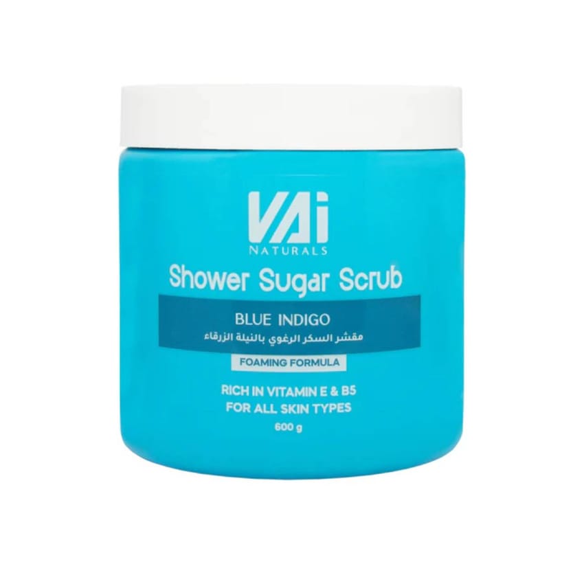 VAI Naturals Shower Sugar Scrub Blue Indigo – 600g