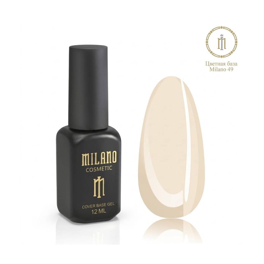 Milano Cover Base 49 – 12ml | nail-gel | gel-color | milano