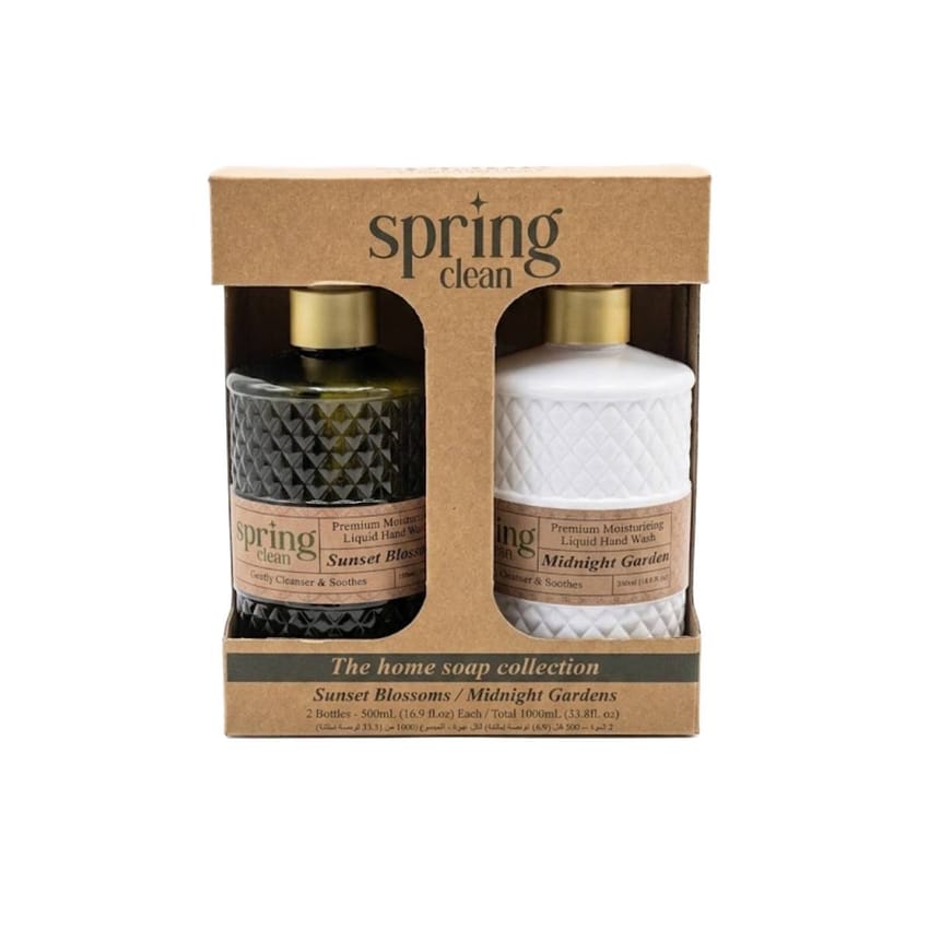 Spring Clean Home Soap Collection – Sunset Blossoms & Midnight Gardens