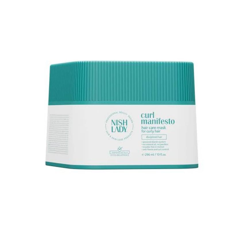NishLady Curl Manifesto Hair Mask – 296ml | hair-mask | curly-hair | nishlady