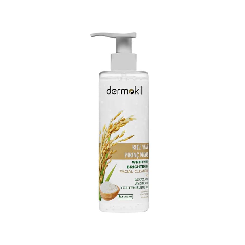 Dermokil Rice Yeast Facial Cleansing Gel 200ml | face-wash | dermokil | cleansing-gel