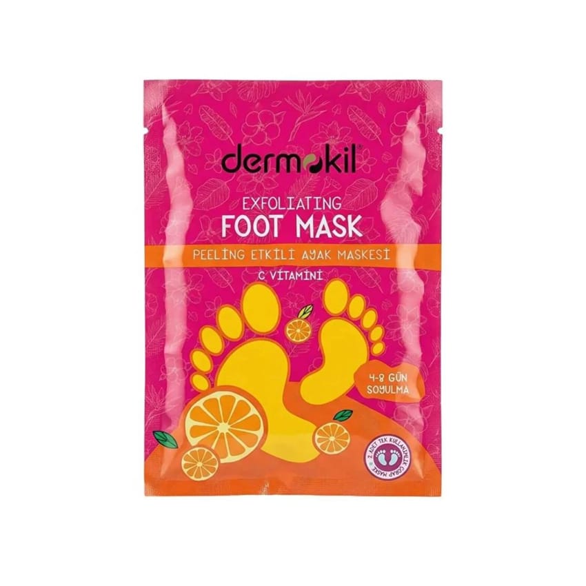 Dermokil Vitamin C Peeling Foot Mask Socks 30ml | foot-care | dermokil