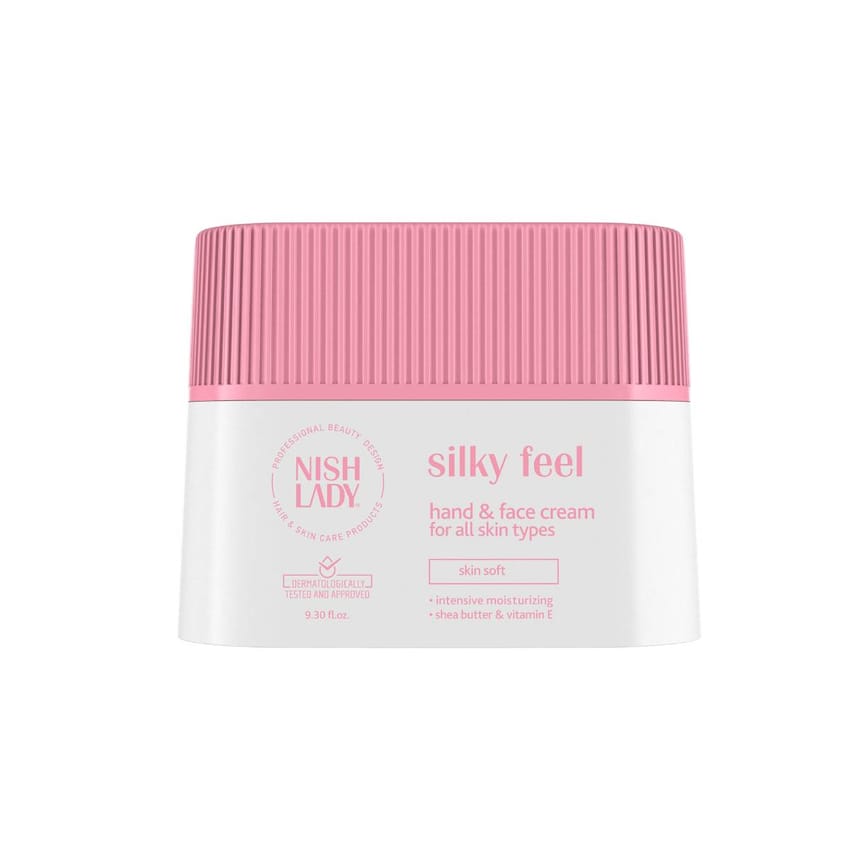 Nish Lady Silky Feel Hand & Skin Cream for All Skin Types