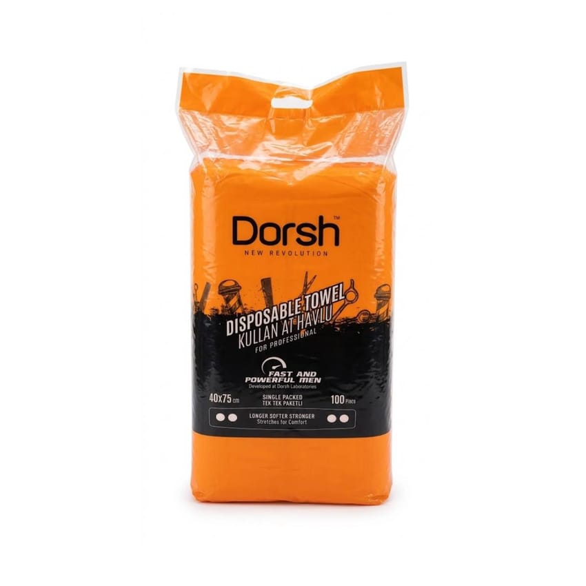 Dorsh Professional Disposable Towels – 100 Pieces
