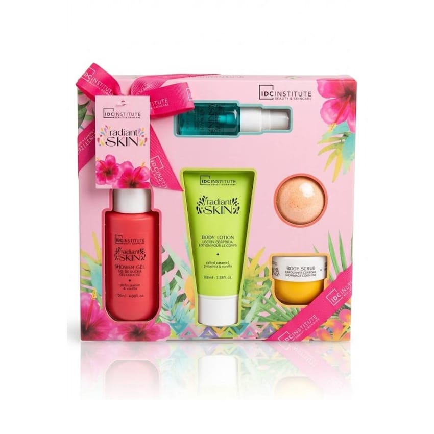 IDC Institute Radiant Skin Complete Body Care Gift Set 90324