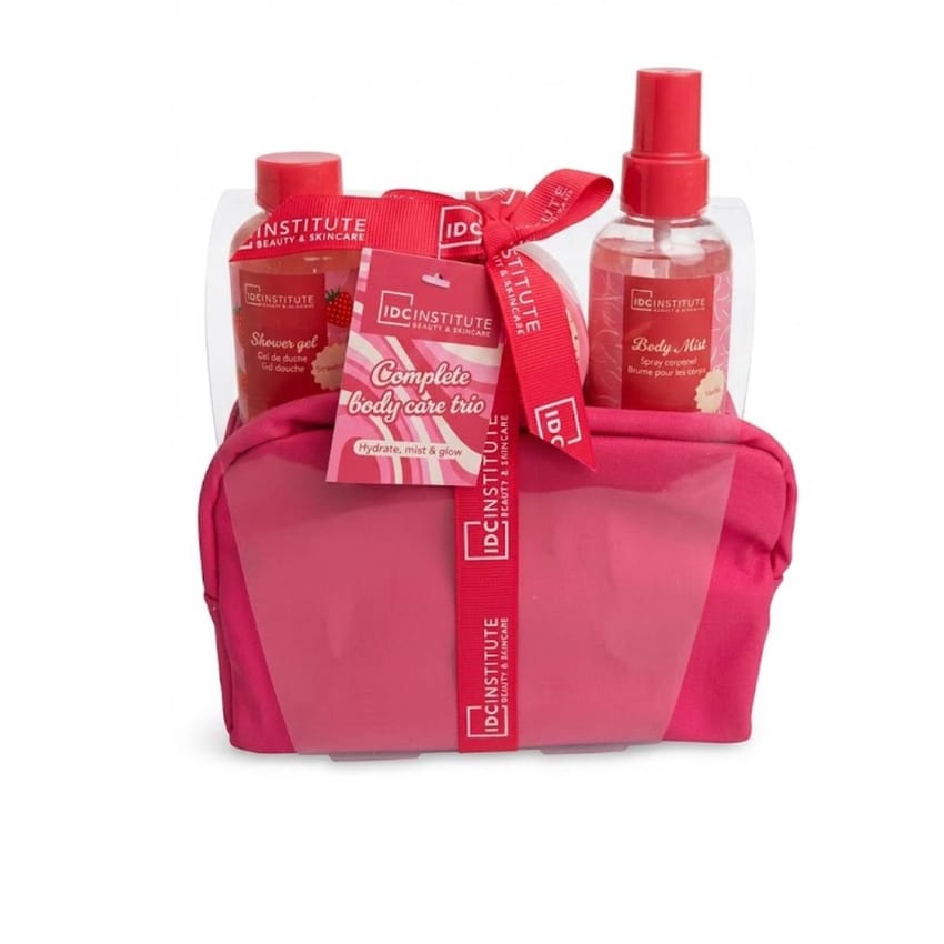IDC Institute Complete Body Care Trio with Toiletry Pouch