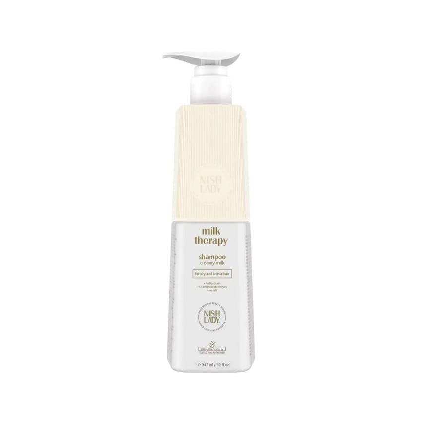 NishLady Milk Therapy Shampoo 500 ml