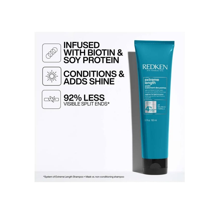 Redken Extreme Length Leave-In Treatment With Biotin 150 ml product thumbnail 2