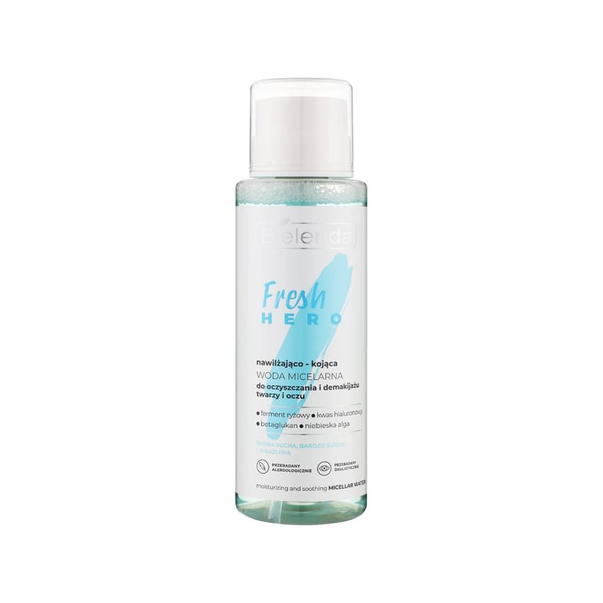 Bielenda Fresh Hero Moisturizing & Soothing Micellar Water 400 ml