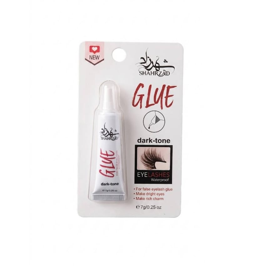 SHAHRZAD Eyelashes Glue Dark-Tone Waterproof 7g