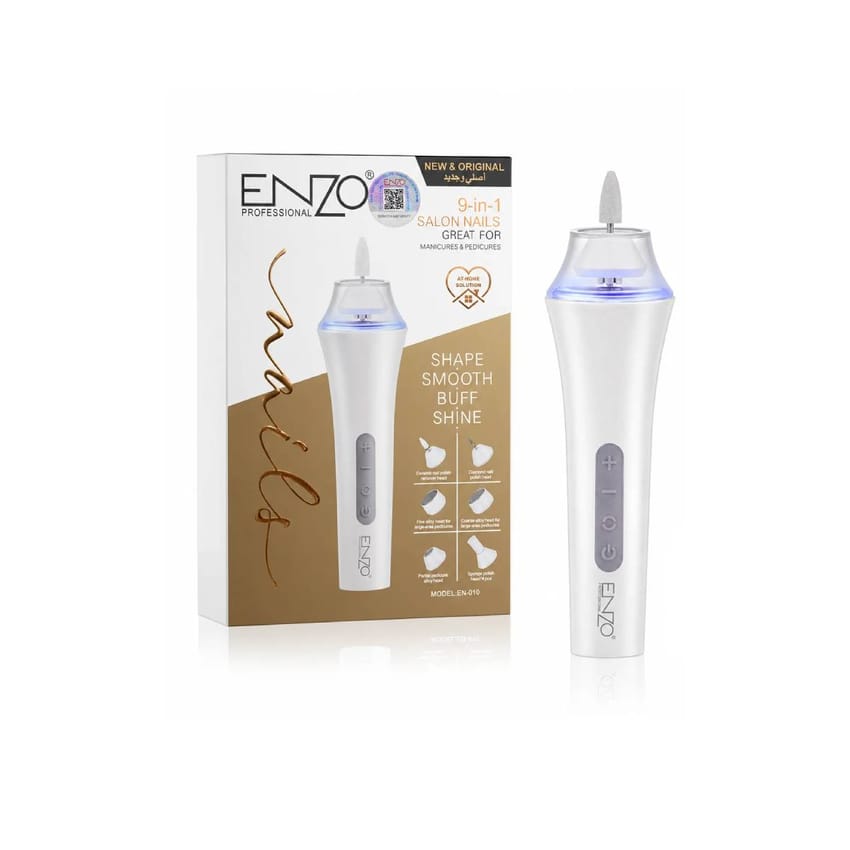 جهاز إنزو الاحترافي للعناية بالأظافر 9 في 1 | electronics | enzo | nail-care