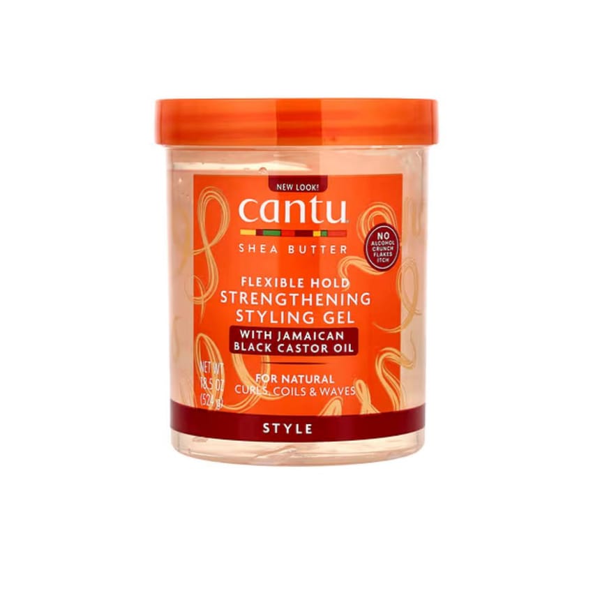 جل تصفيف كانتو بزبدة الشيا بتثبيت مرن وتقوية للشعر – 524 جم | cantu | hair-care