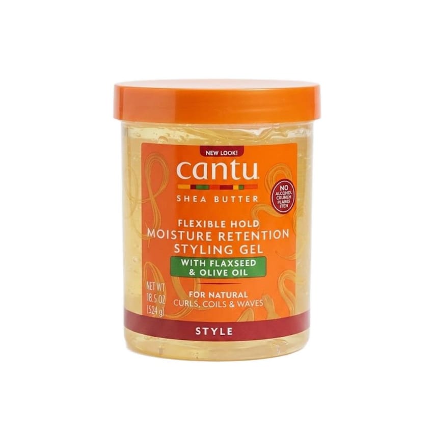 جل تصفيف كانتو بزيت الزيتون وبذور الكتان – 425 جم | cantu | hair-care