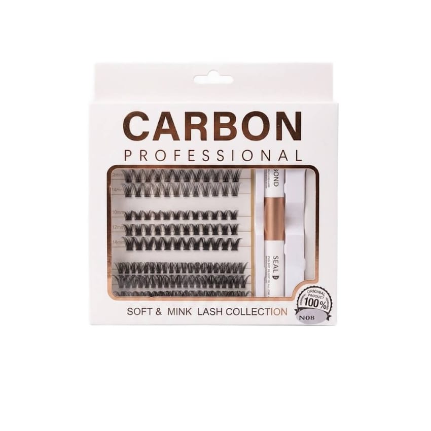 Carbon Professional Soft & Mink Lash Collection N08