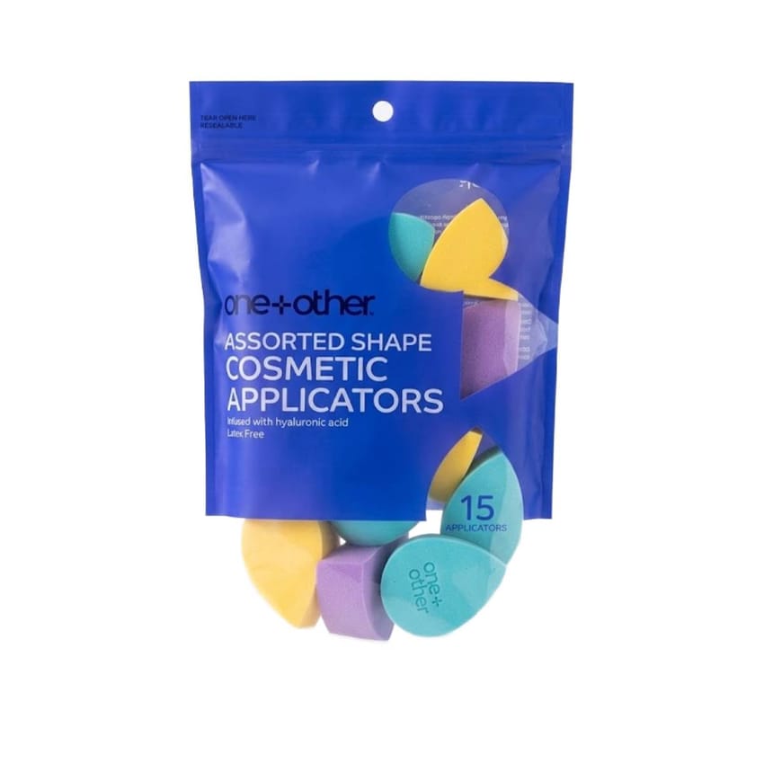 Makeup Sponge Assorted Shape Cosmetic Applicators – 15 Pcs