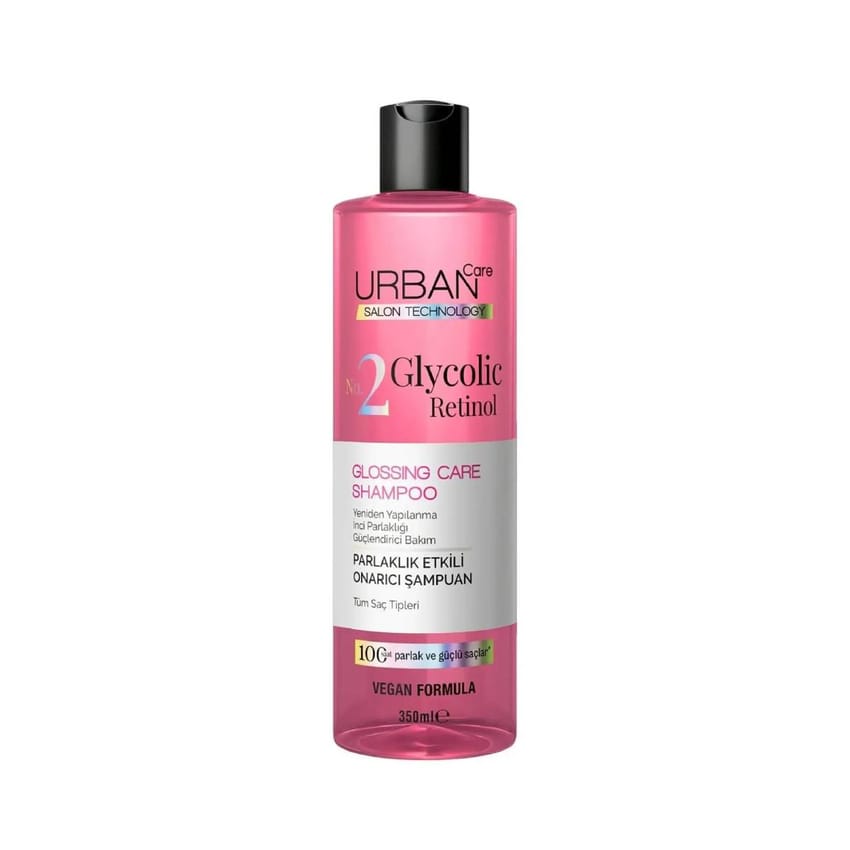 Urban Care Glycolic + Retinol Shine Shampoo 350ml